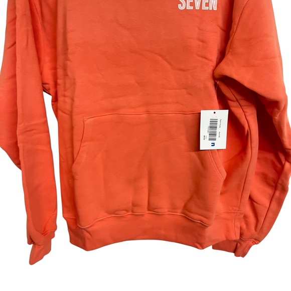 New 24 Seven Dance Dancecore Peach Hoodie 24/25 Tour‎ Merch DanceOne - Picture 3 of 5